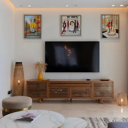 아파트 Luxury Seaview Escape 3bd In Skyscraper