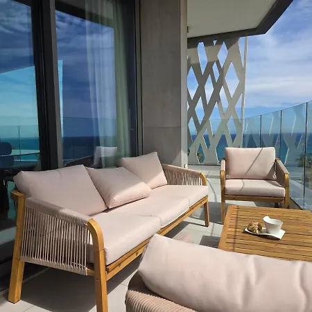 דירה Luxury Seaview Escape 3bd In Skyscraper