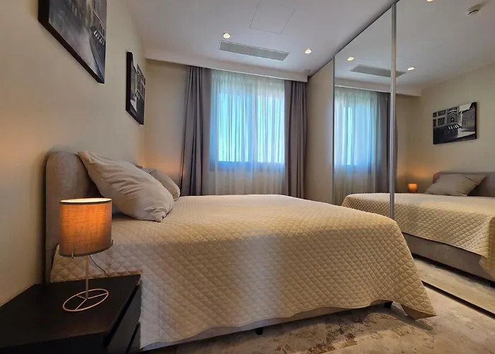 דירה Luxury Seaview Escape 3bd In Skyscraper *