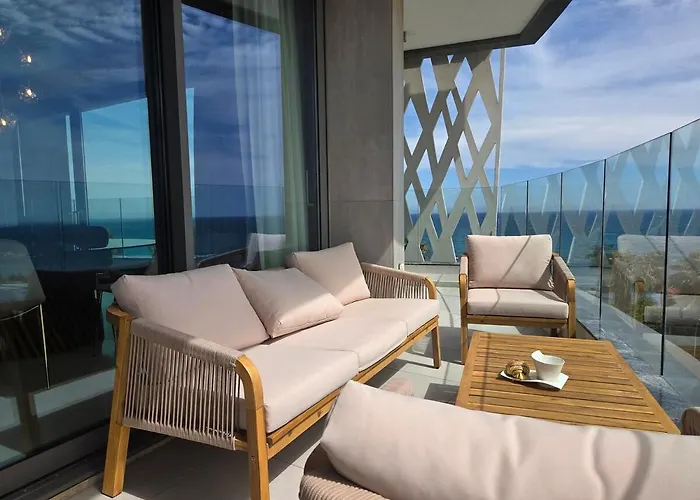 דירה Luxury Seaview Escape 3bd In Skyscraper